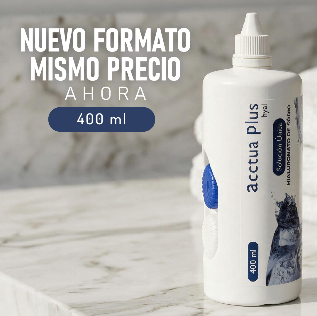 ACCTUA HYAL PLUS 380 ml con Portalentes incrustado