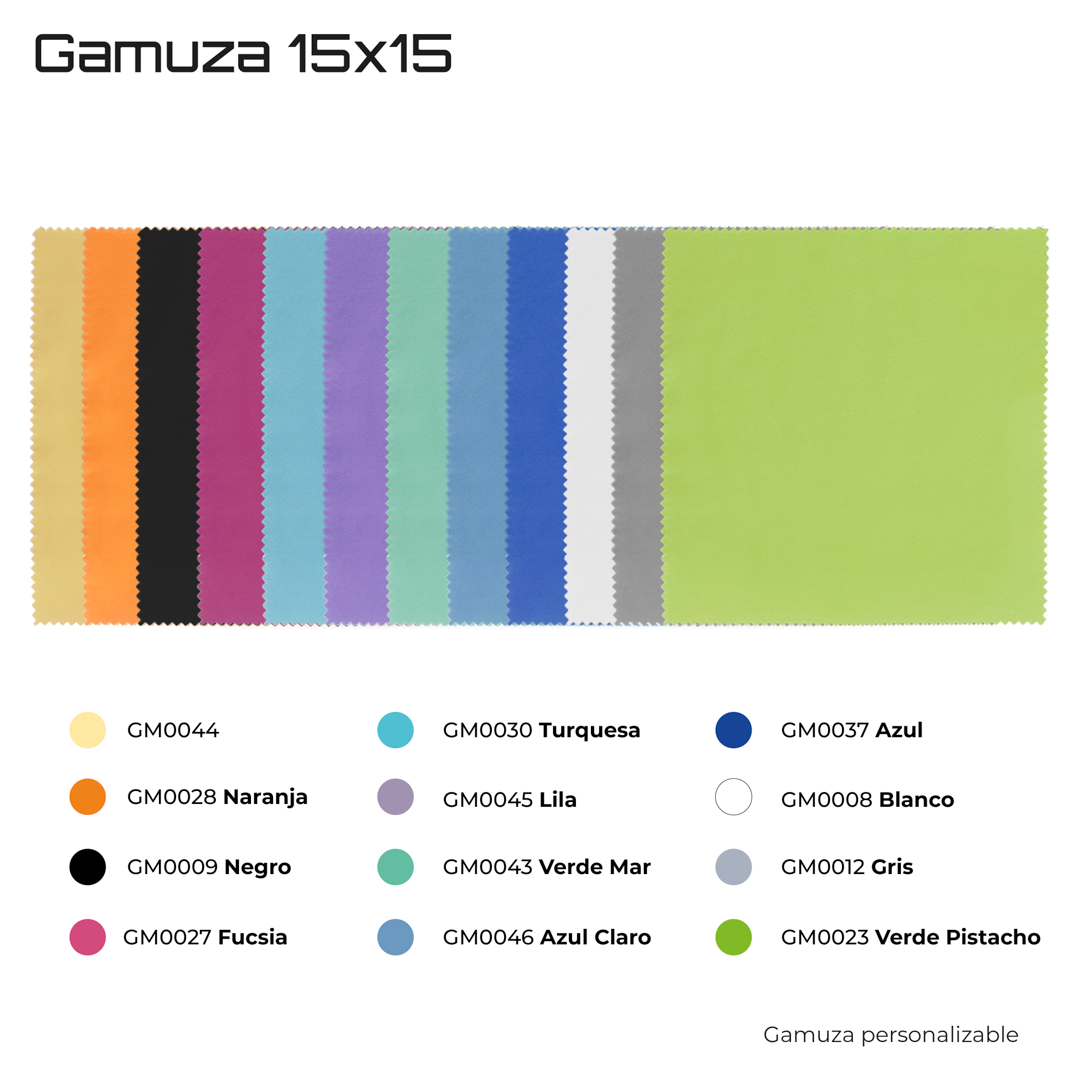GAMUZA 15x15 100uds