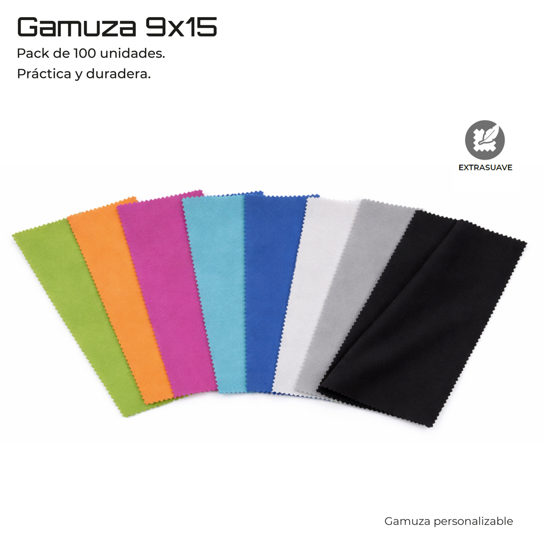 GAMUZA 9x15 100uds