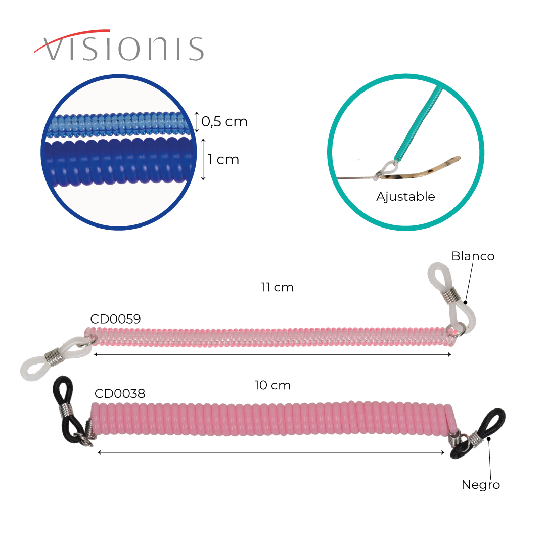CORDÓN NIÑO ESPIRAL FINO 6 uds