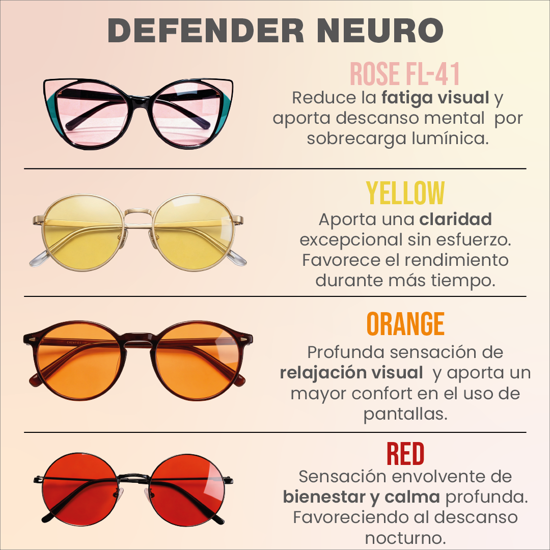 1.50 DEFENDER NEURO 57% HMC ROSE FL-41 BASE 4 2uds