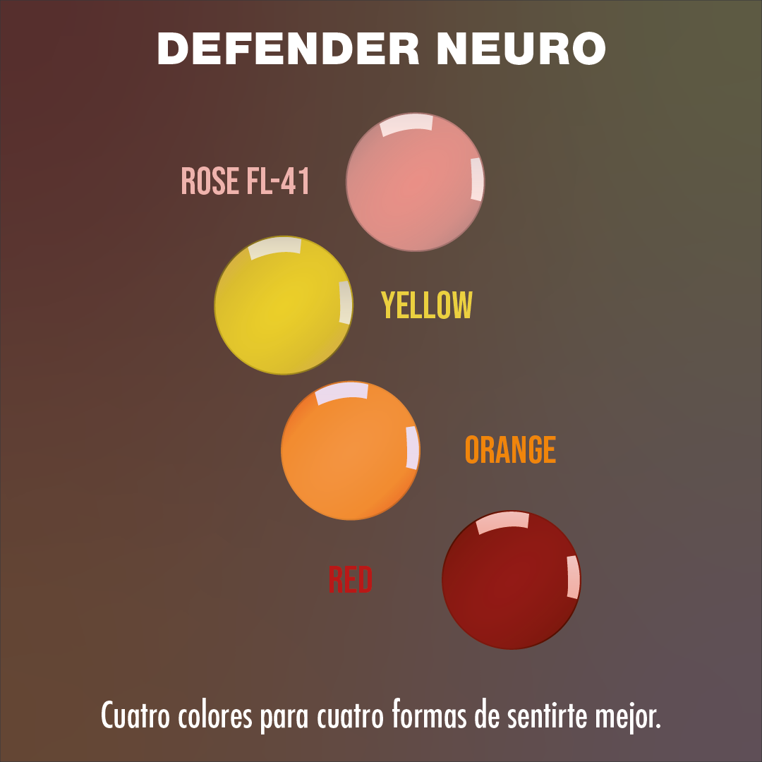 1.50 DEFENDER NEURO 57% HMC ROSE FL-41 BASE 6 2uds