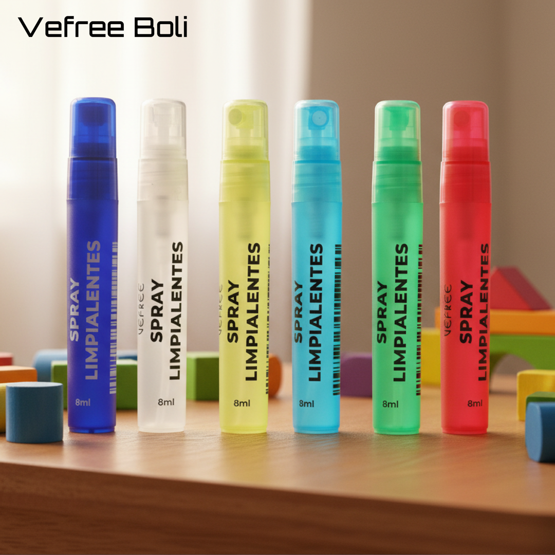 EXPOSITOR SPRAY LIMPIA GAFAS VEFREE 8ml 60uds