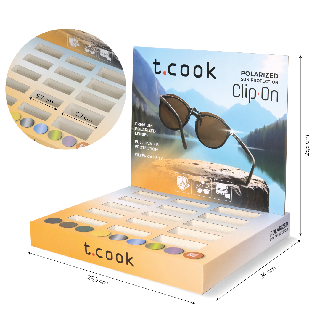 EXPOSITOR T.COOK 15 UDS