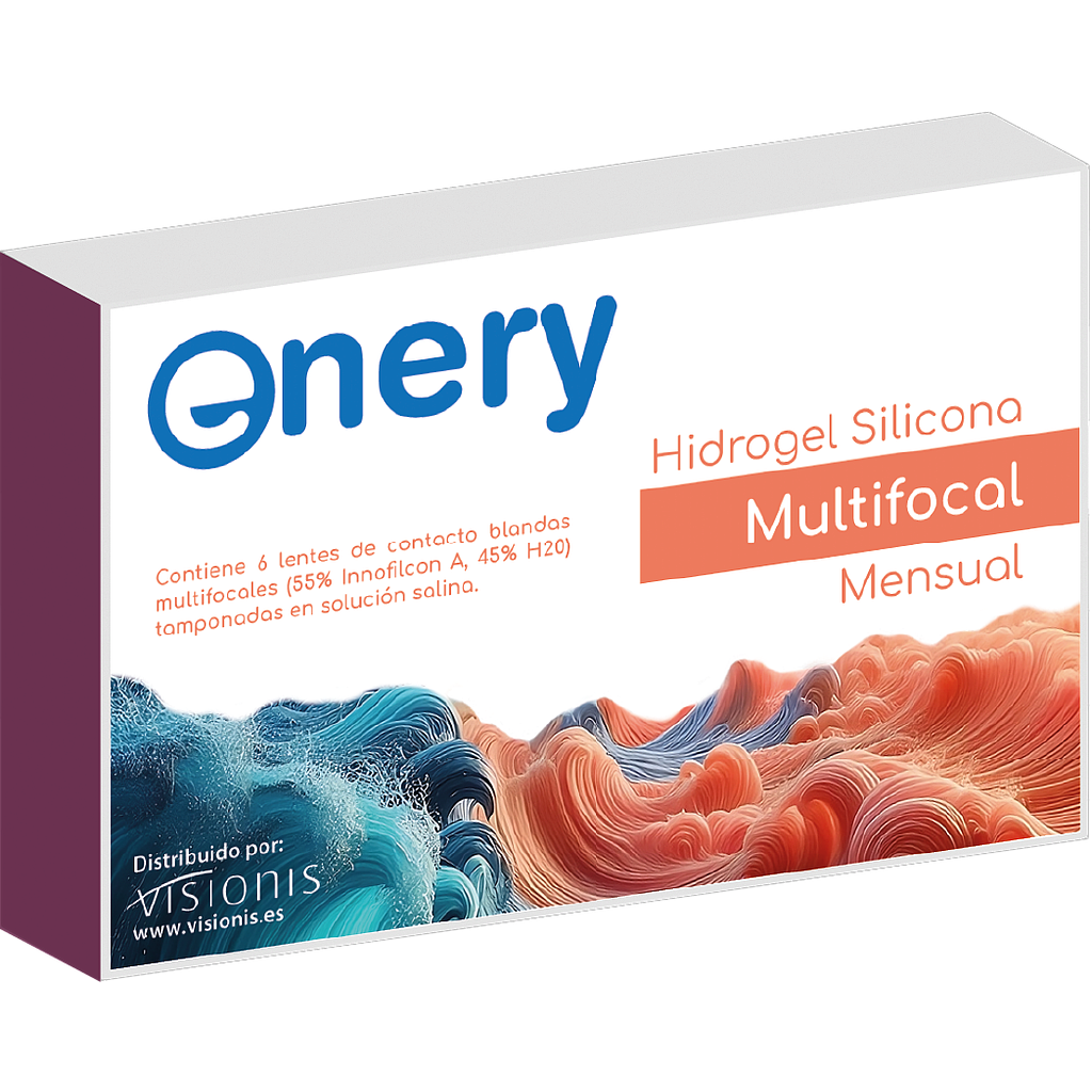 -ENERY MULTIFOCAL HIDROGEL SILICONA 6PK