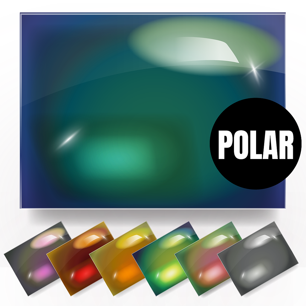 LÁMINA ESPEJO POLARIZADA BASE 6 1uds