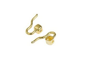 SOPORTE PLAQUETA DORADO 5 IZQU + 5 DRCH