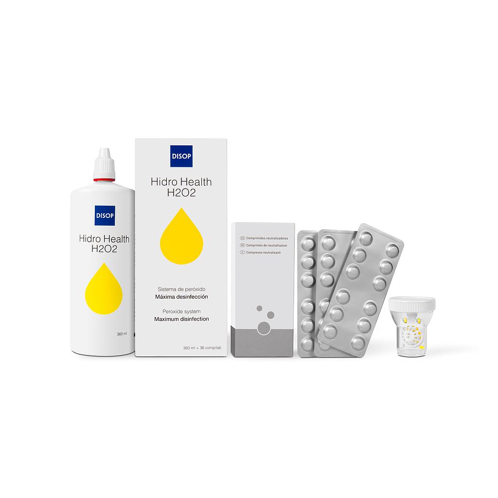 HIDRO HEALTH H2O2 360ml+36com