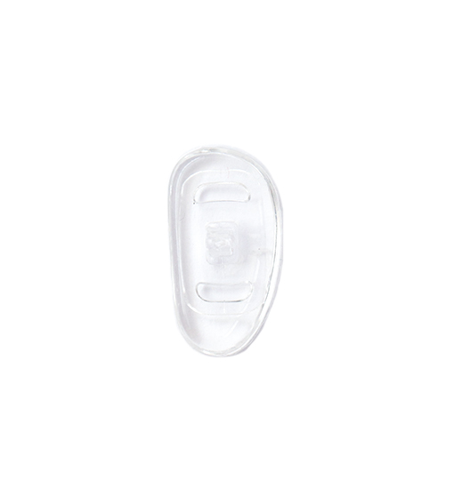 PLAQUETA SILICONA TORNILLO ASIMÉTRICA 50uds