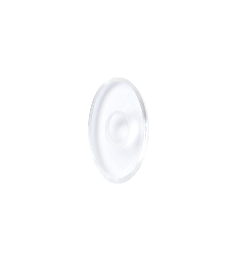 PLAQUETA SILICONA SETA OVALADA 25uds