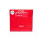 EXPOSITOR SPRAY LIMPIA GAFAS VEFREE 20ml ROJO 24uds
